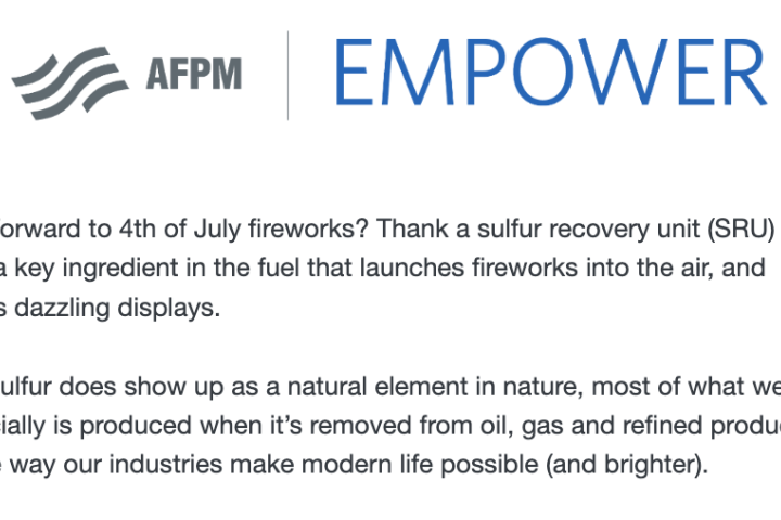 EMPOWER newsletter screenshot