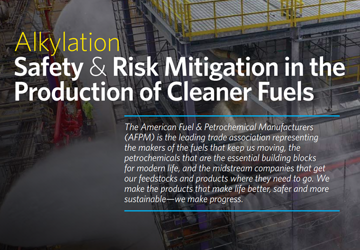 Alkylation: Safety & Risk Mitigation in the Production of Cleaner Fuels